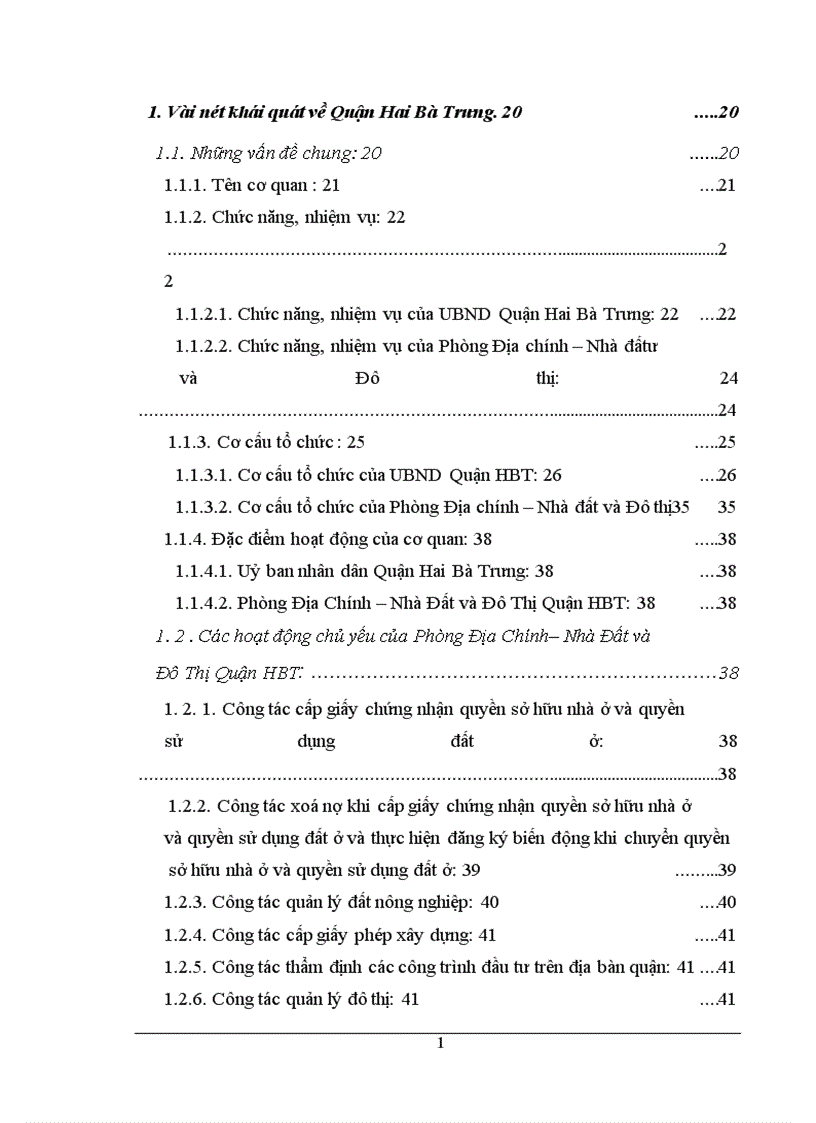 image for page Hiện trạng và một số giải pháp nhằm hoàn thiện công tác cấp giấy chứng nhận quyền sở hữu nhà và quyền sử dụng đất ở trên địa bàn Quận Hai Bà Trưng Thành phố Hà Nội