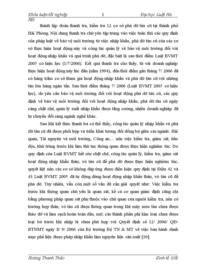 image for page Pháp luật bảo vệ môi trường trong nhập khẩu hàng hóa