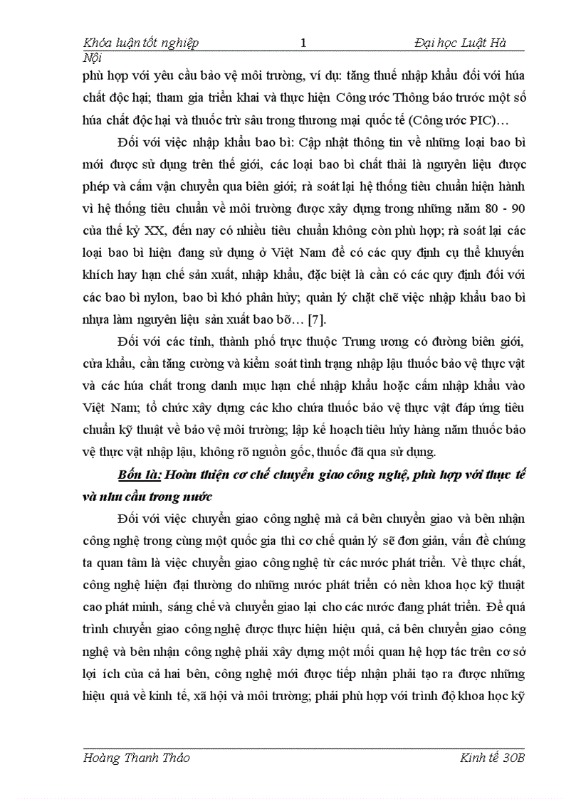 image for page Pháp luật bảo vệ môi trường trong nhập khẩu hàng hóa