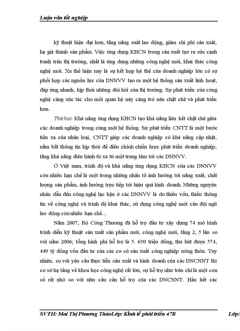 image for page Nâng cao khả năng cạnh tranh các doanh nghiệp nhỏ và vừa trên địa bàn tỉnh Thanh Hóa giai đoạn 2009 2015