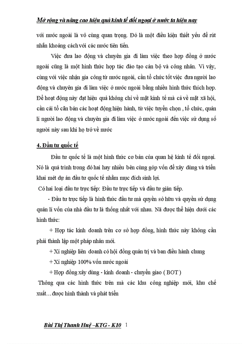 image for page Mở rộng và nâng cao hiệu quả kinh tế đối ngoại ở nước ta hiện nay