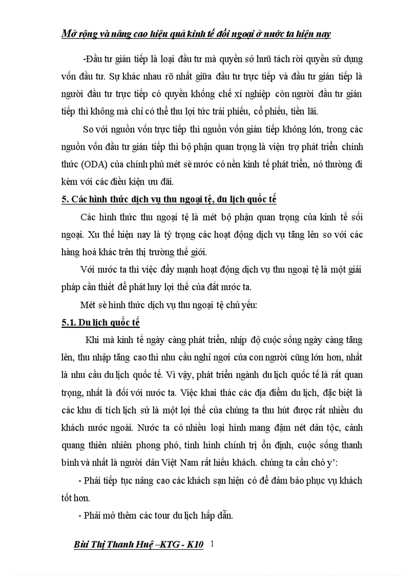 image for page Mở rộng và nâng cao hiệu quả kinh tế đối ngoại ở nước ta hiện nay