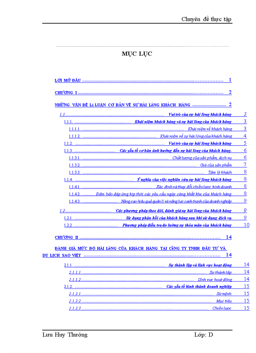 image for page Đánh giá sự hài lòng của khách hàng đối với công ty TNHH Đầu tư và Du lịch Sao Việt