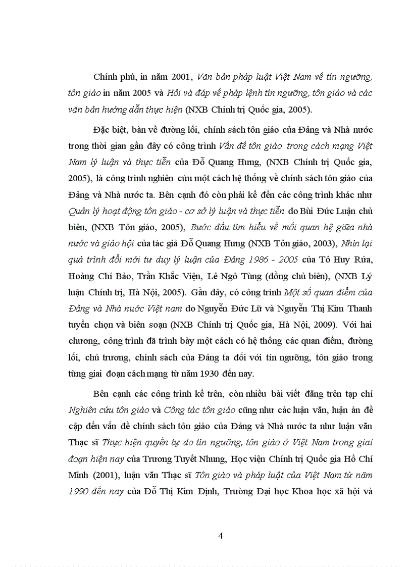 image for page Chính sách tôn giáo của Đảng và Nhà nước Việt Nam trong những năm 1990 2007 1