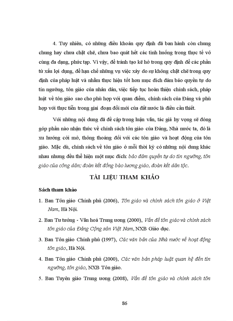 image for page Chính sách tôn giáo của Đảng và Nhà nước Việt Nam trong những năm 1990 2007 1