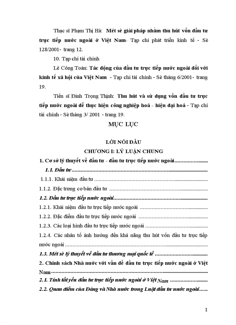 image for page Một số giải pháp nhằm thu hút nguồn vốn đầu tư trực tiếp nước ngoài ở Việt Nam trong quá trình sự nghiệp CNH HĐH 1