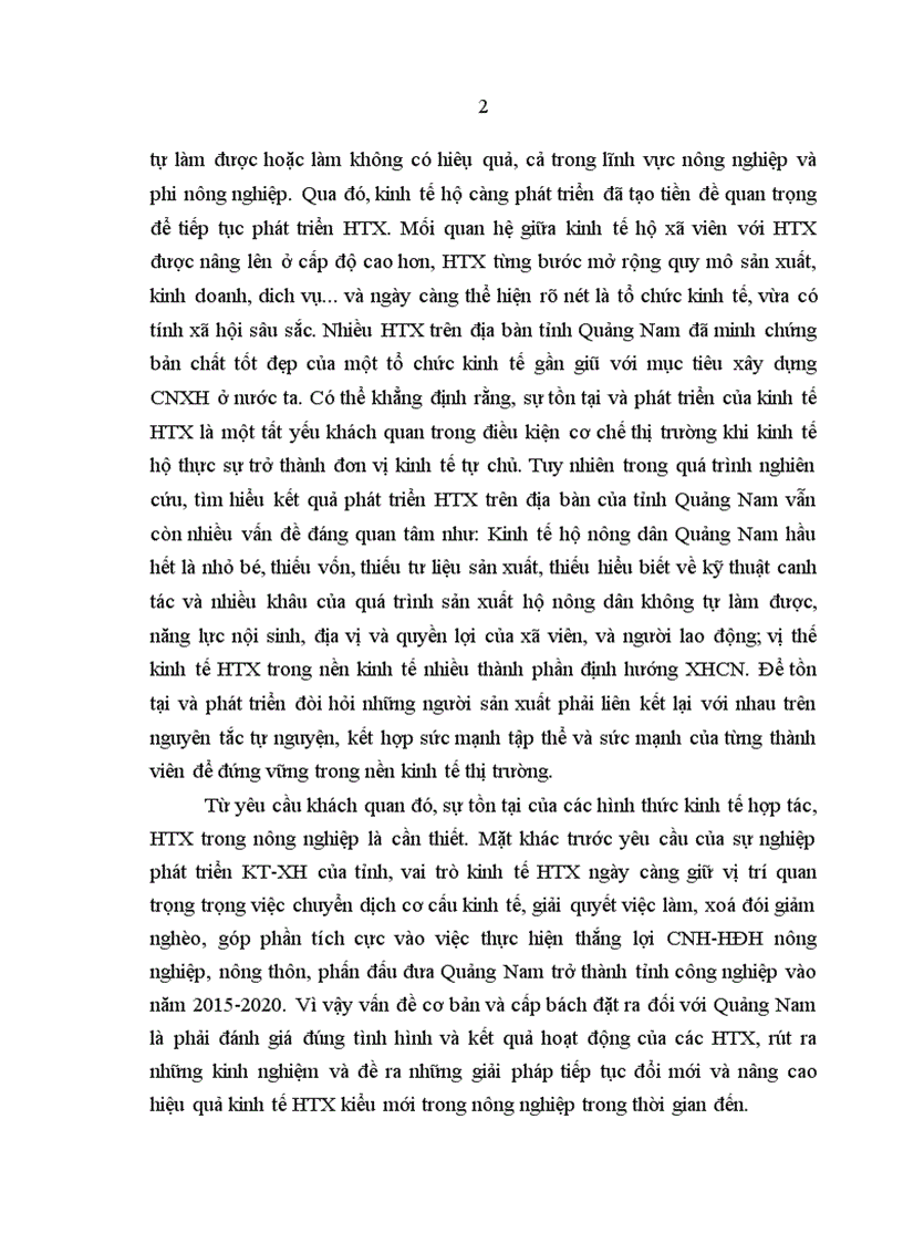 image for page Phát triển hợp tác xã kiểu mới trong nông nghiệp trên địa bàn tỉnh Quảng Nam
