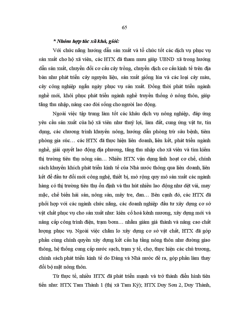image for page Phát triển hợp tác xã kiểu mới trong nông nghiệp trên địa bàn tỉnh Quảng Nam
