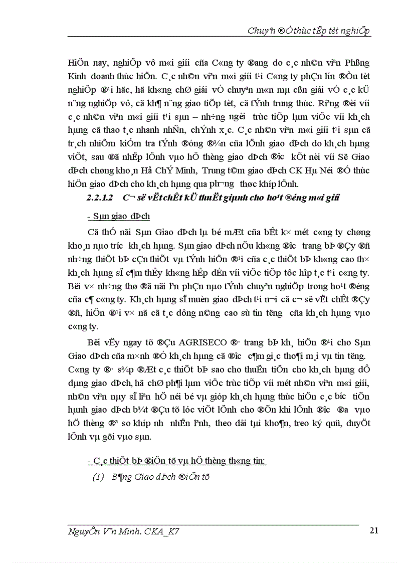 image for page Phát triển nghiệp vụ môi giới chứng khoán tại Công ty chứng khoán Ngân hàng Nông nghiệp và Phát triển nông thôn Việt Nam
