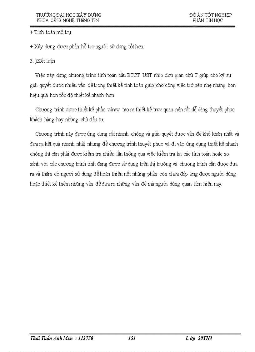 image for page Thiết kết chương trình tính toán tổ hợp nội lực dầm t dul