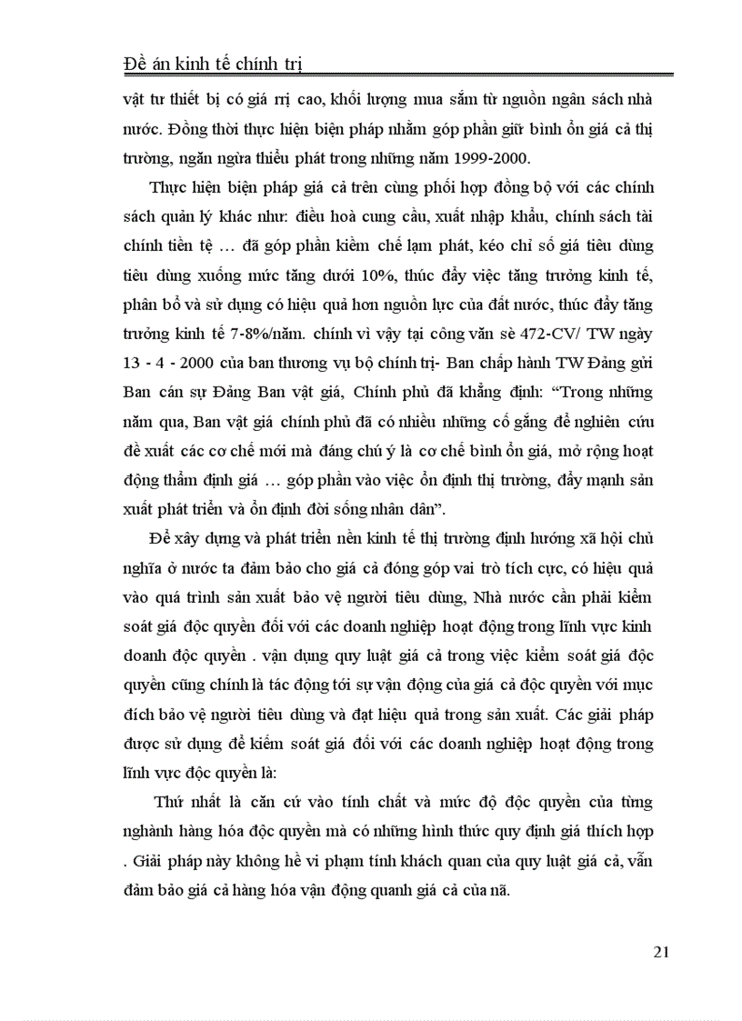 image for page Lý luận giá cả của Mác và sự vận dụng vào Việt Nam hiện nay 1