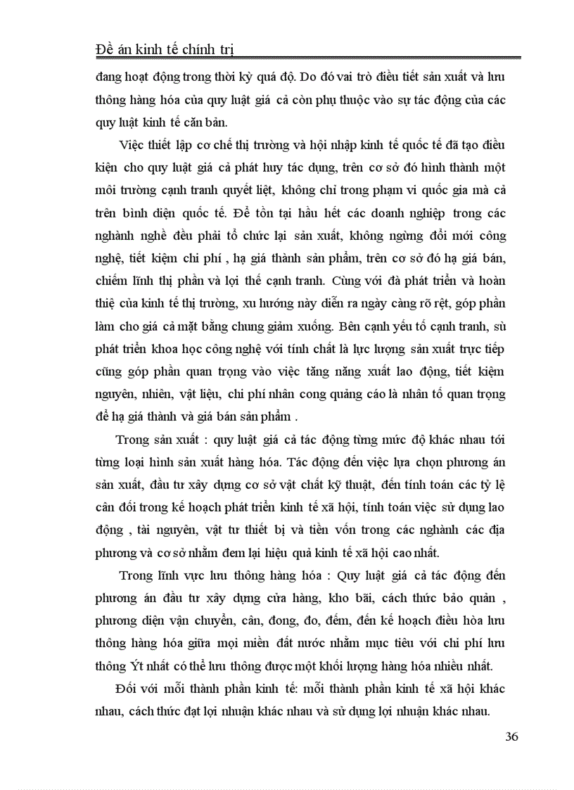 image for page Lý luận giá cả của Mác và sự vận dụng vào Việt Nam hiện nay 1