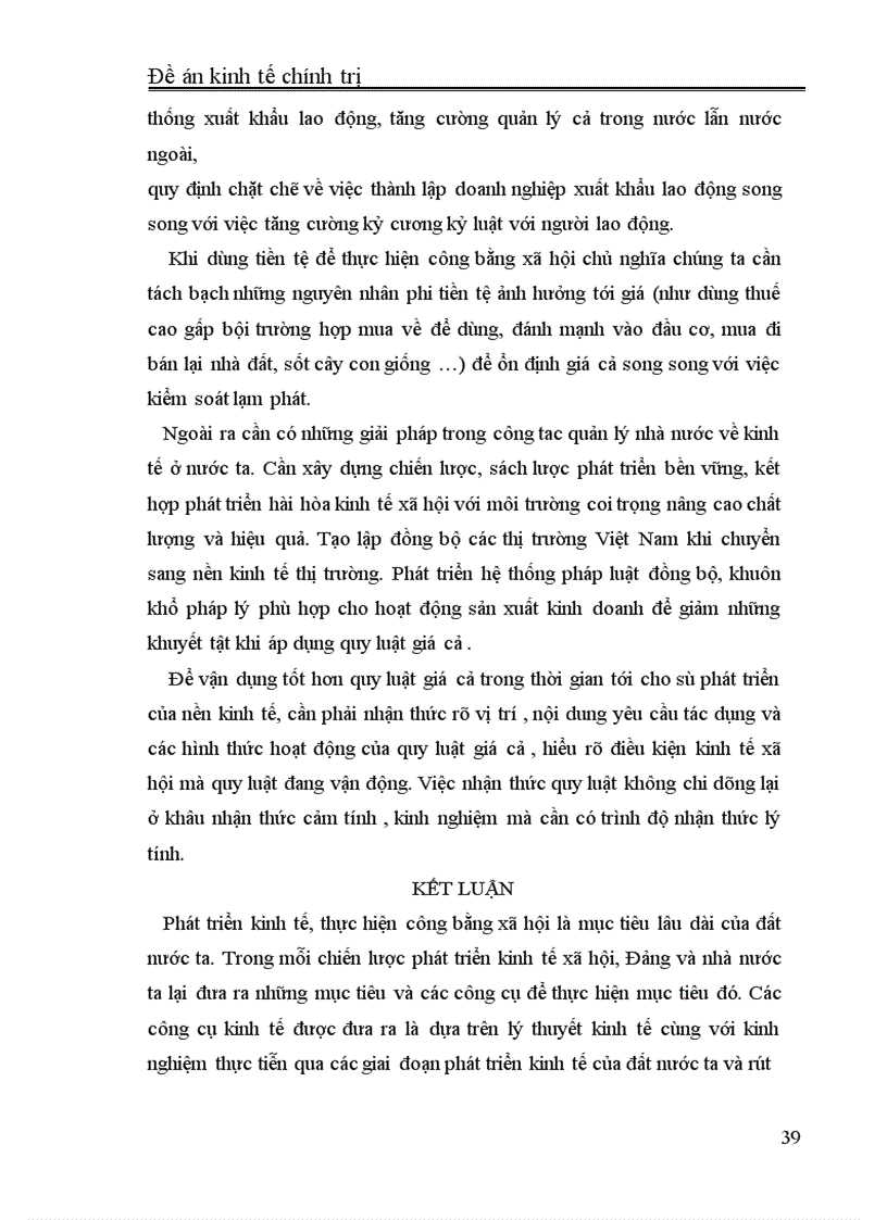 image for page Lý luận giá cả của Mác và sự vận dụng vào Việt Nam hiện nay 1