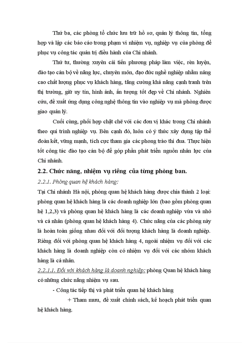 image for page Kết quả kinh doanh trong những năm gần đây của Chi nhánh BIDV Hà nội