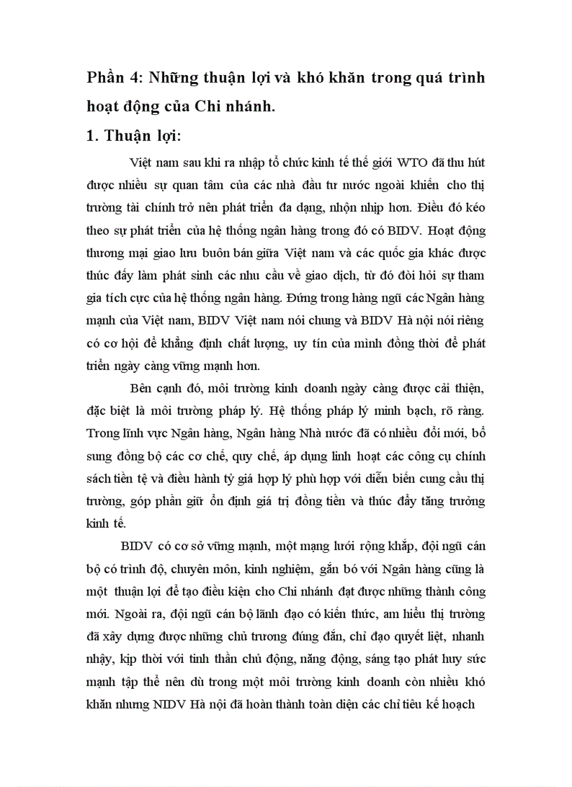 image for page Kết quả kinh doanh trong những năm gần đây của Chi nhánh BIDV Hà nội