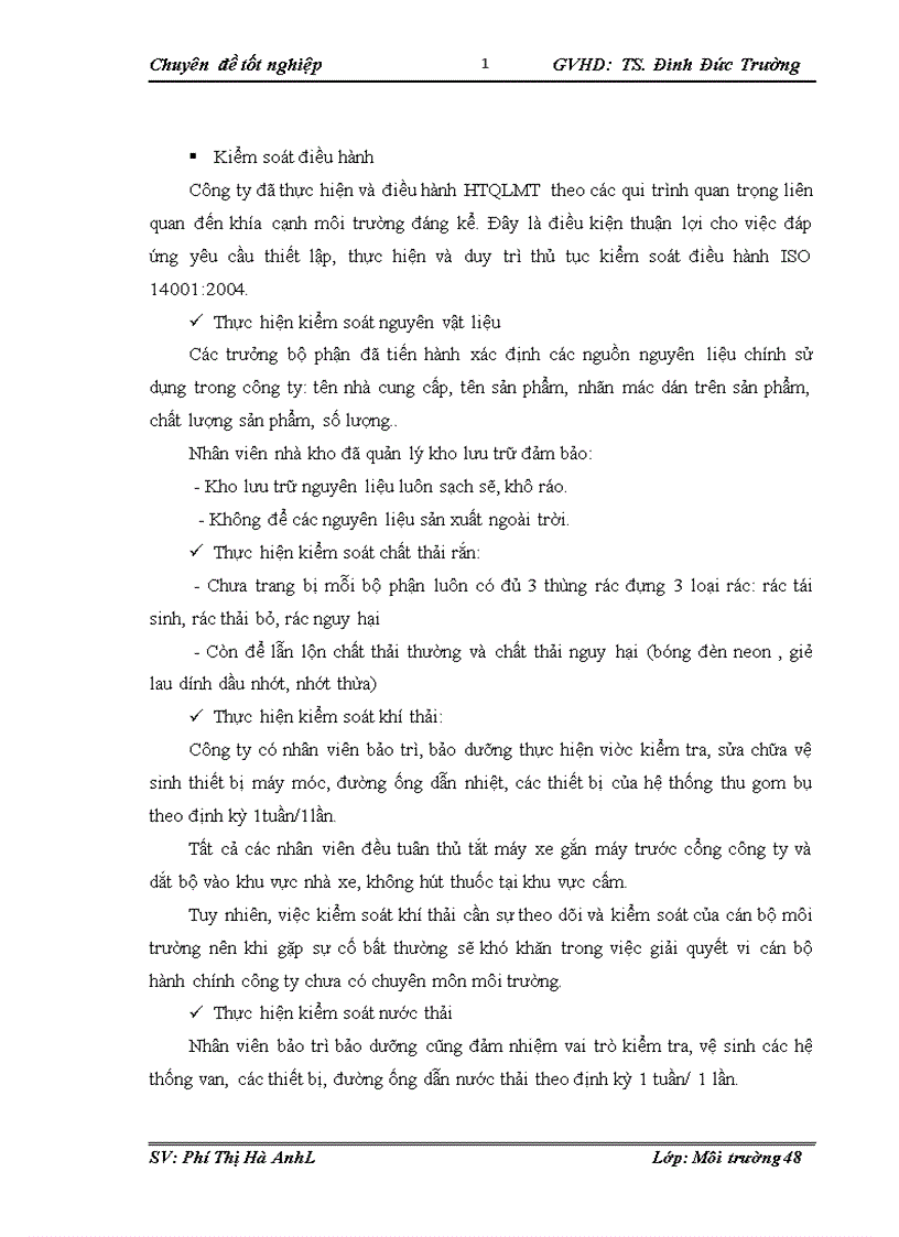 image for page Nghiên cứu khả năng áp dụng hệ thống quản lý môi trường ISO 14001 tại Công ty Cổ phần bánh kẹo Hải Hà 1