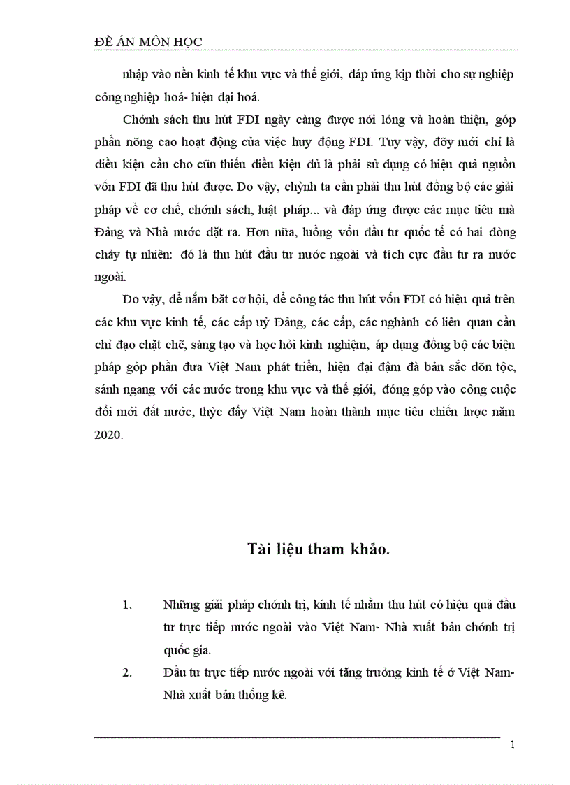 image for page Thực trạng và những giải pháp cơ bản thu hút vốn đầu tư trực tiếp nước ngoài FDI đáp ứng yêu cầu phát triển kinh tế Việt Nam giai đoạn 2001 2010 1