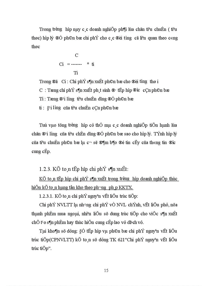 image for page Tổ chức kế toán tập hợp chi phí sản xuất và tính giá thành sản phẩm tại công ty cơ khí ô tô 3 2 1