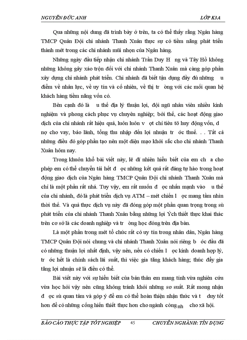 image for page Báo cáo thực tập tổng hợp tại Ngân hàng thương mại Cổ phần Quân đội Chi nhánh Thanh Xuân