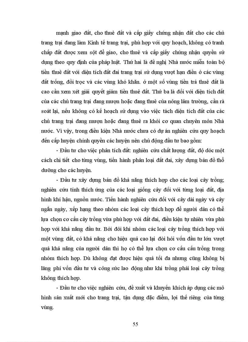 image for page Phương hướng và giải pháp phát triển kinh tế trang trại trên địa bàn huyện Như Xuân Thanh Hoá giai đoạn 2006 2010