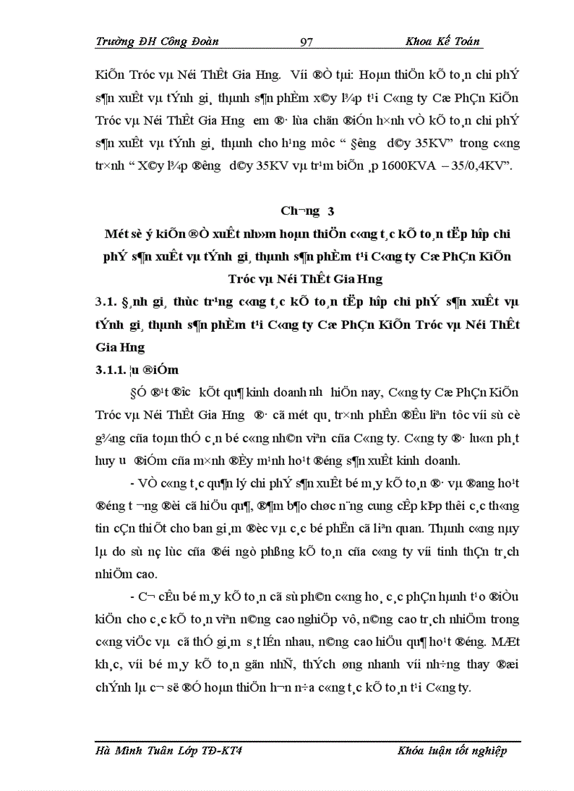 image for page Hoàn thiện công tác kế toán chi phí sản xuất và tính giá thành sản phẩm tại Công ty Cổ Phần Kiến Trúc và Nội Thất Gia Hưng 1