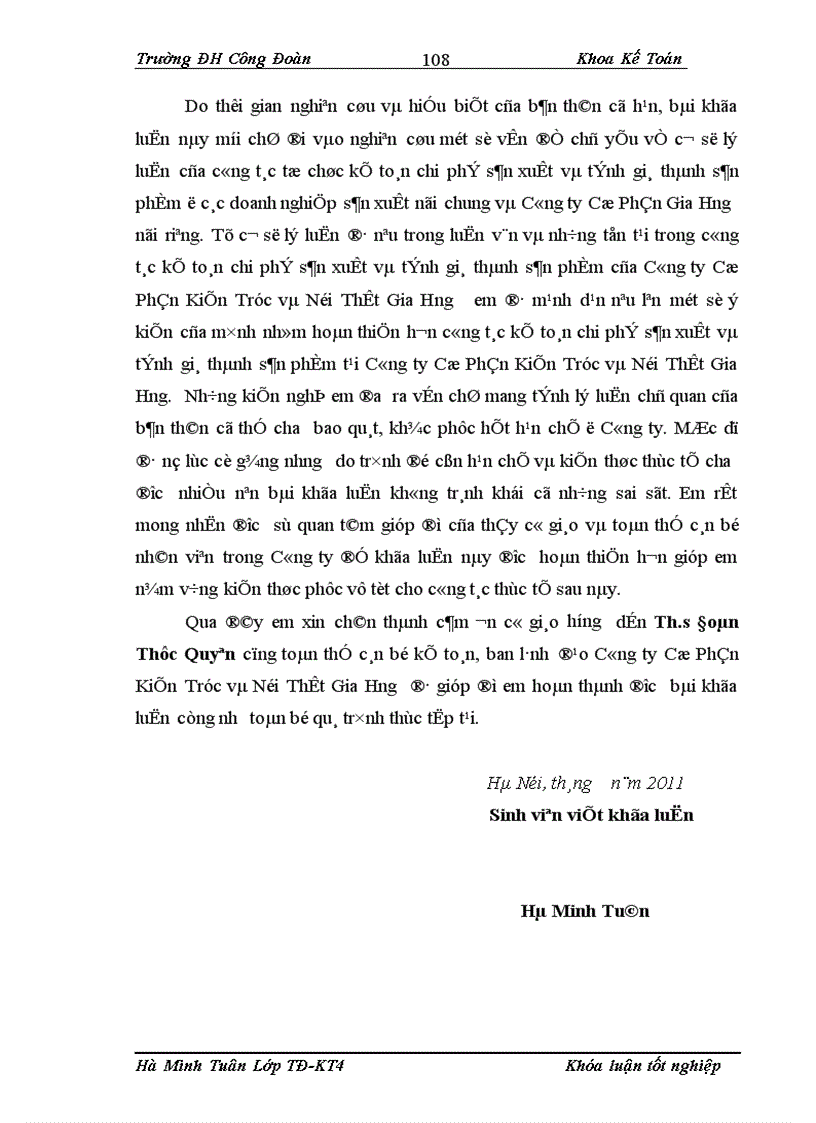 image for page Hoàn thiện công tác kế toán chi phí sản xuất và tính giá thành sản phẩm tại Công ty Cổ Phần Kiến Trúc và Nội Thất Gia Hưng 1