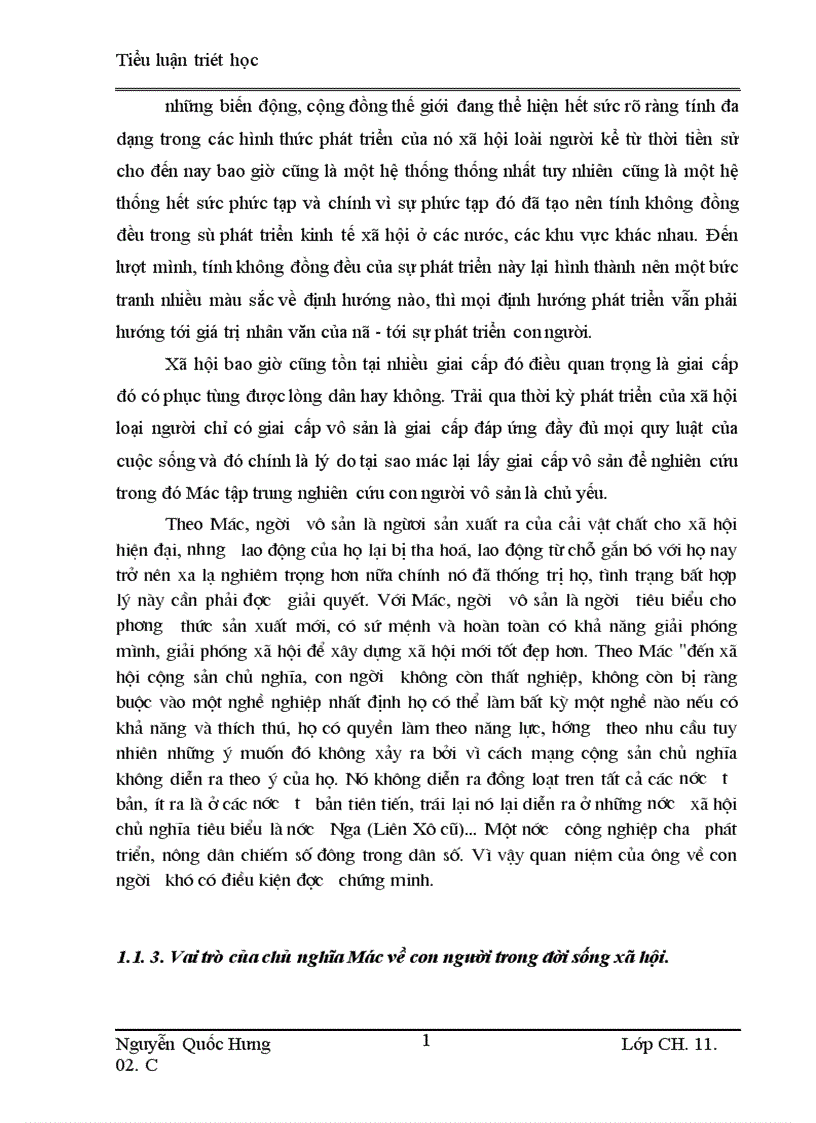 image for page Lý luận của chủ nghĩa Mác Lê nin về con người và vấn đề con người trong sự nghiệp công nghiệp hoá hiện đại hoá đất nước