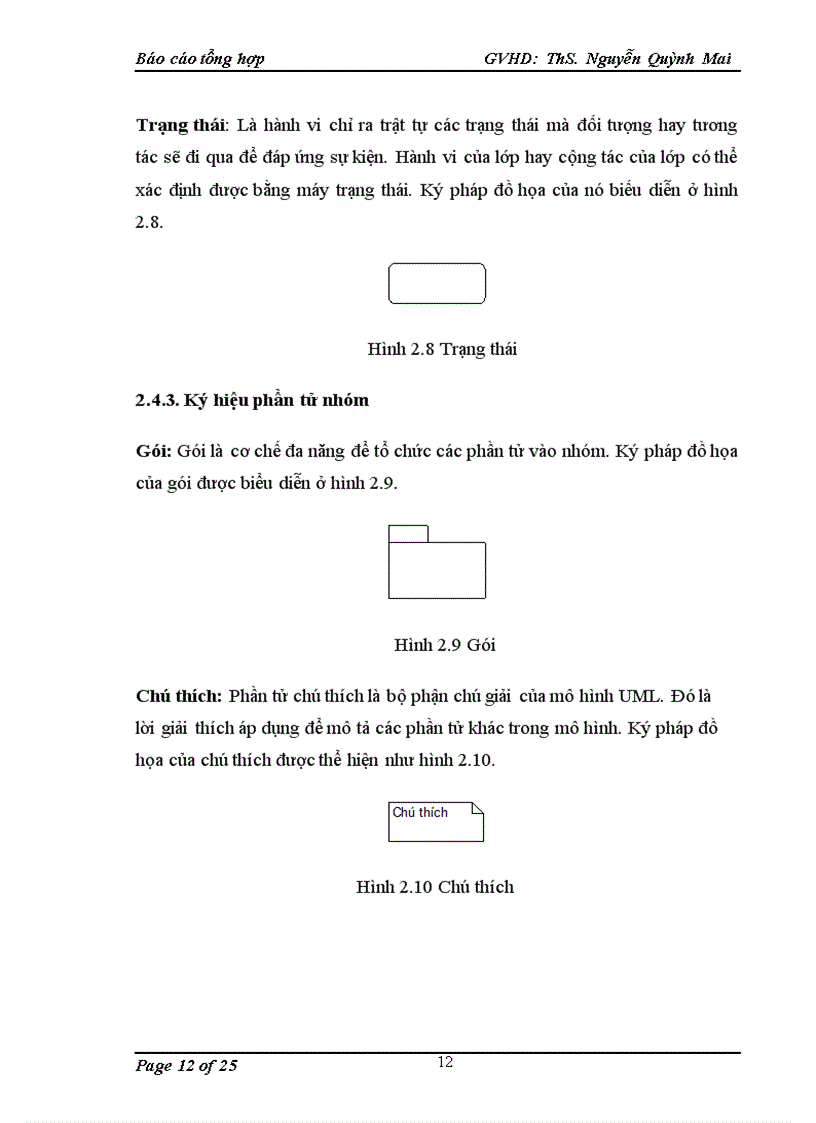 image for page Khái quát về uml