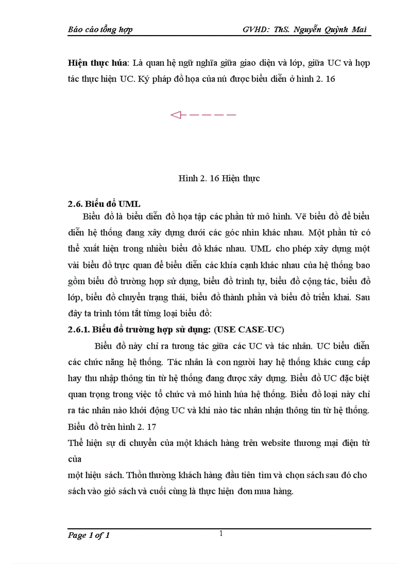 image for page Khái quát về uml