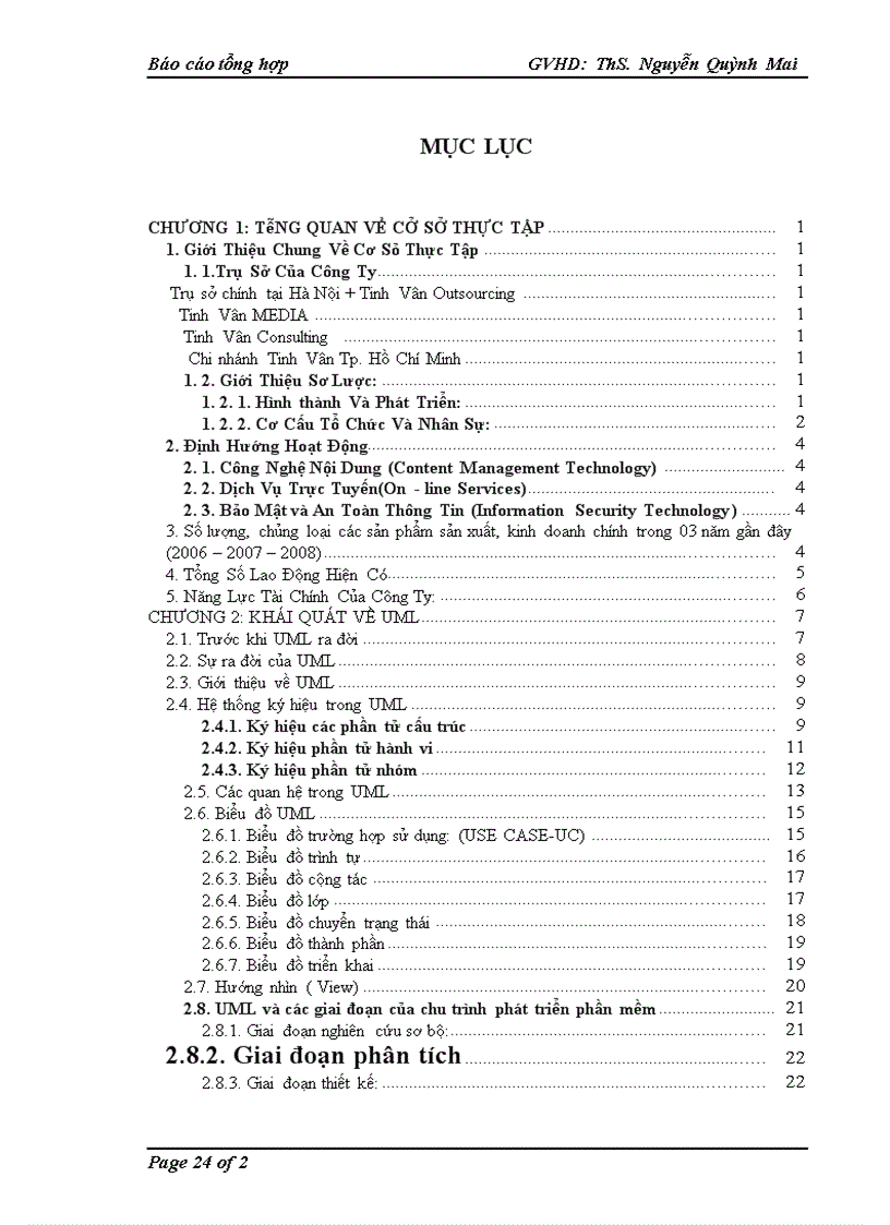 image for page Khái quát về uml