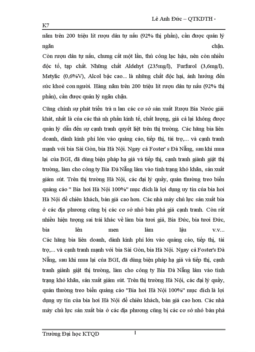 image for page tình hình sản xuất kinh doanh rượu bia nước giải khát ở nước ta và tại công ty Arowine