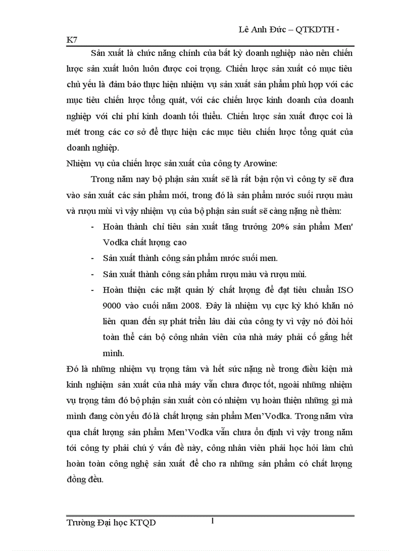 image for page tình hình sản xuất kinh doanh rượu bia nước giải khát ở nước ta và tại công ty Arowine