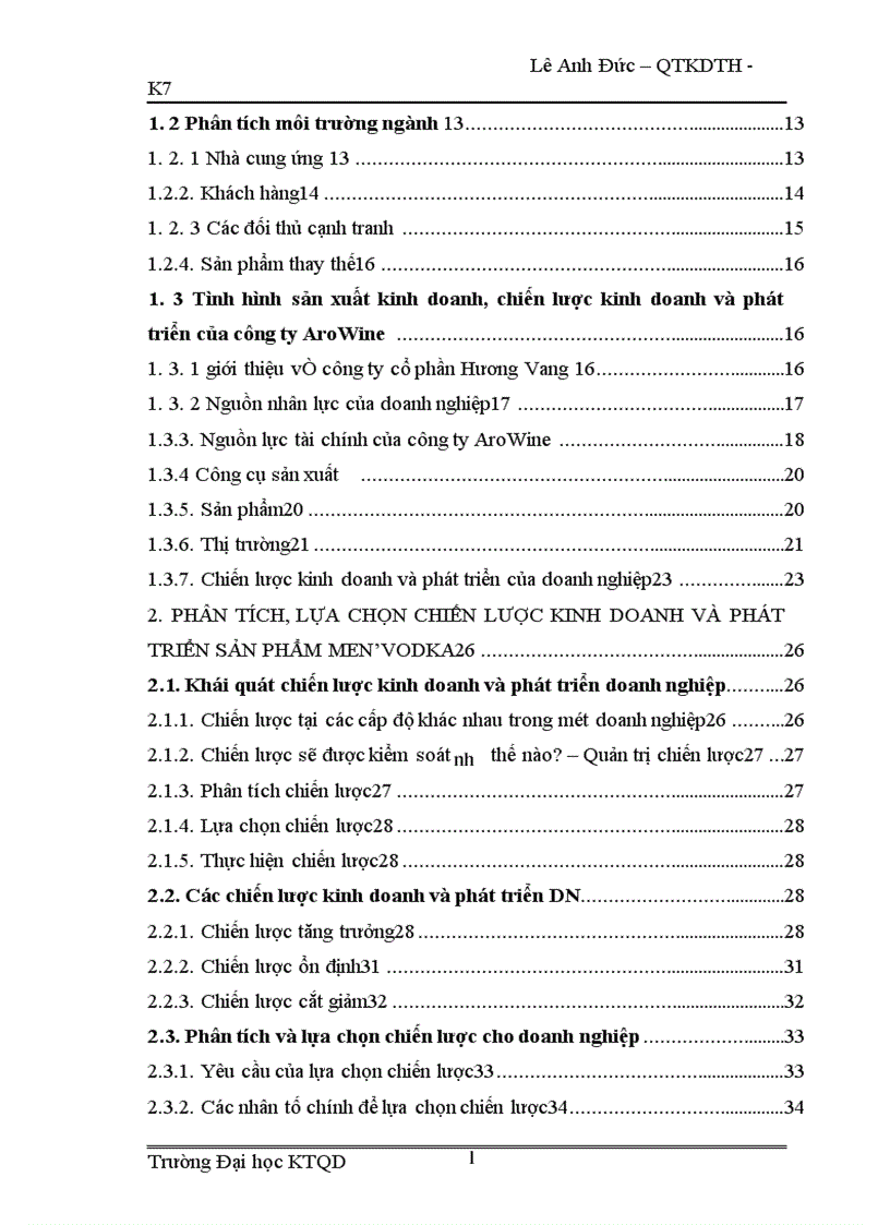 image for page tình hình sản xuất kinh doanh rượu bia nước giải khát ở nước ta và tại công ty Arowine
