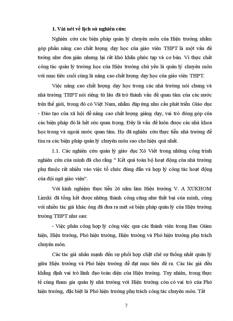 image for page Một số biện pháp quản lý chuyên môn của Hiệu trưởng nhằm nâng cao chất lượng dạy học của giáo viên THPT huyện Chương Mỹ tỉnh Hà Tây 1