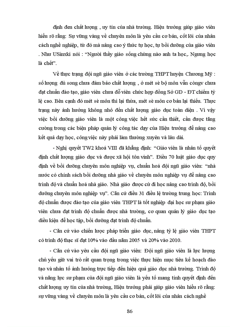 image for page Một số biện pháp quản lý chuyên môn của Hiệu trưởng nhằm nâng cao chất lượng dạy học của giáo viên THPT huyện Chương Mỹ tỉnh Hà Tây 1