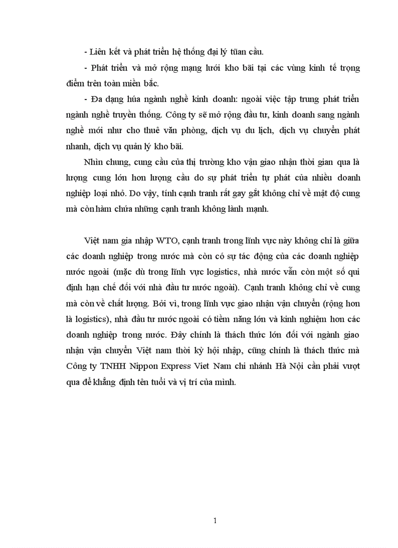 image for page Công ty Liên doanh tnhh Nippon Express Việt nam chi nhánh Hà Nội 1