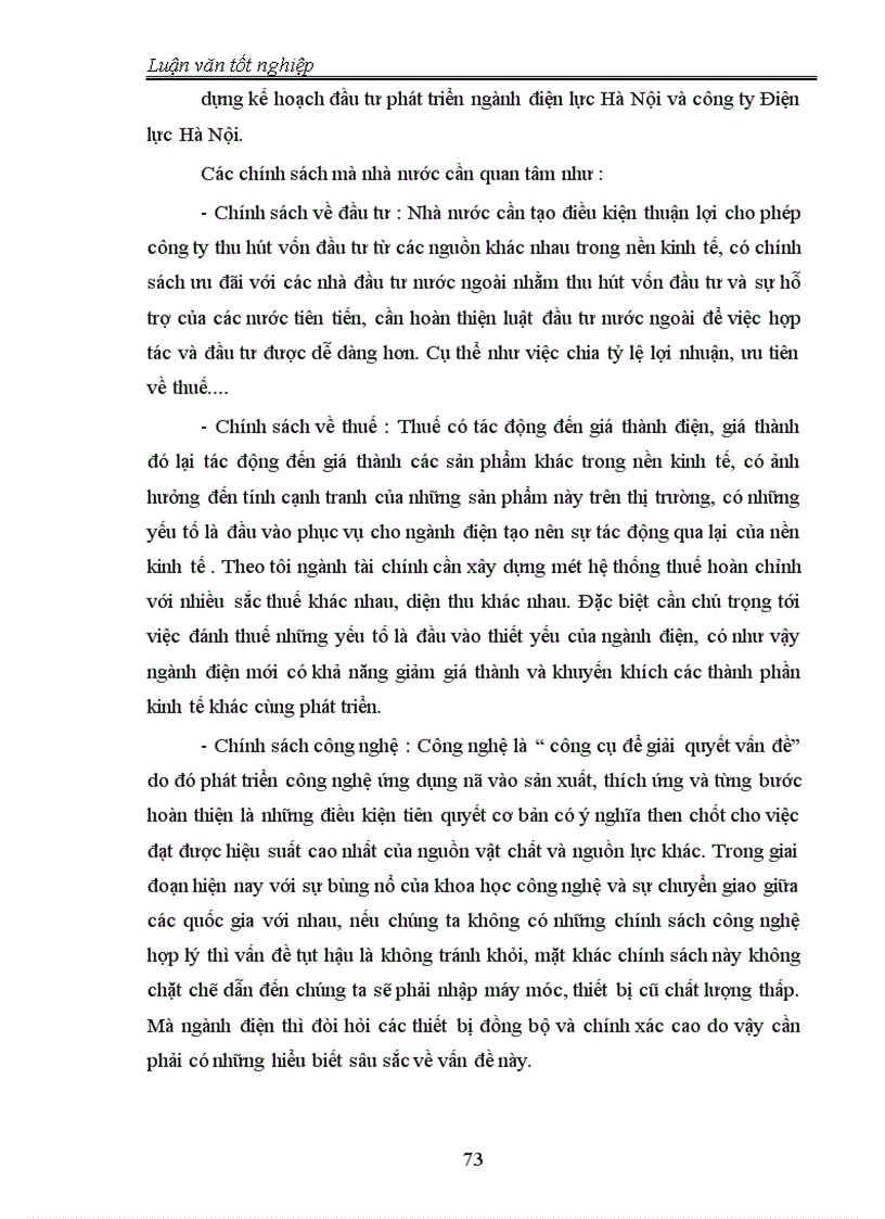 image for page Một số biện pháp chủ yếu nhằm giảm tổn thất điện năng trong quản lý truyền tải và phân phối điện năngcủa công ty điện lực Hà nội 1