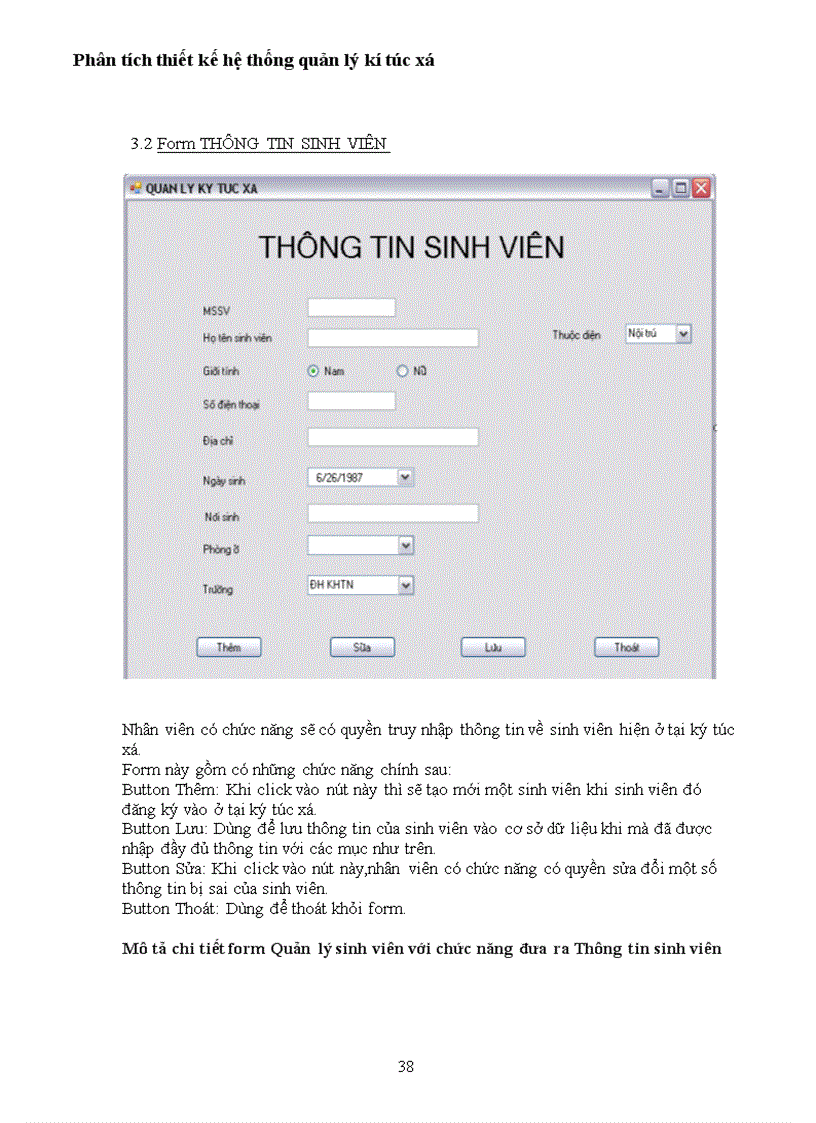 image for page Phân tích thiết kế hệ thống quản lý kí túc xá 1