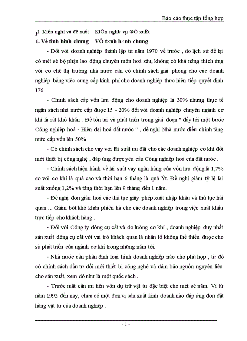 image for page Báo cáo thực tập tổng hợp tại công ty dụng cụ cắt và đo lơường cơ khí