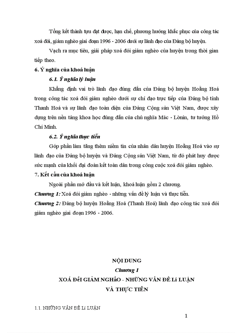 image for page Đảng bộ huyện Hoằng Hoá Thanh Hoá lãnh đạo công tác xoá đói giảm nghèo giai đoạn 1996 2006
