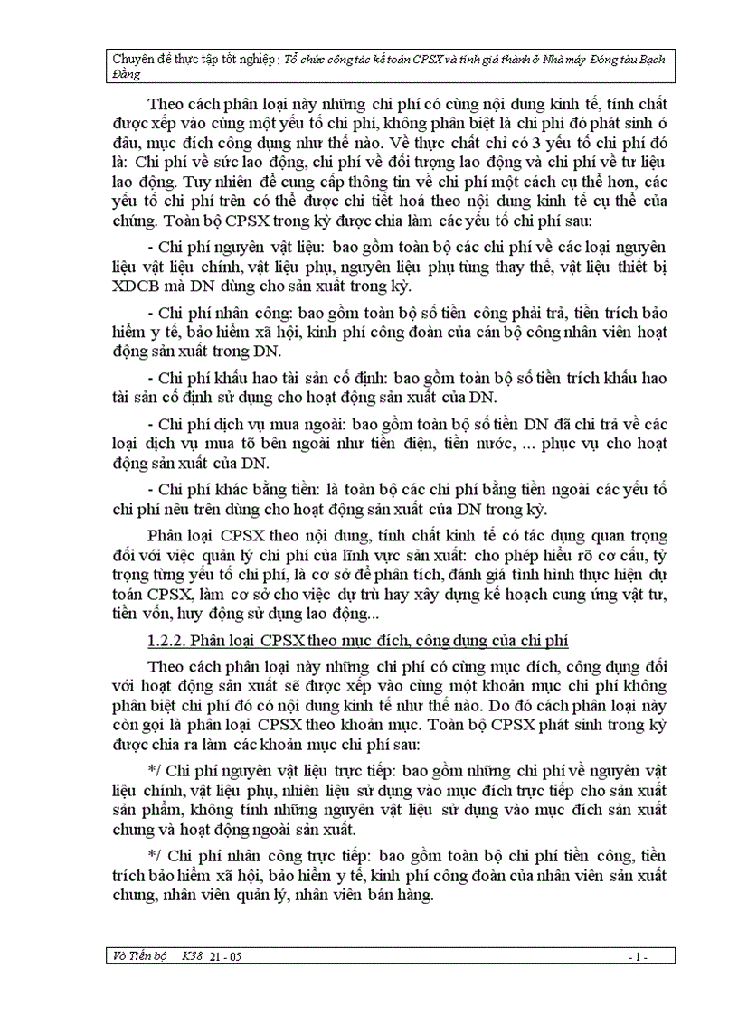 image for page Tổ chức công tác kế toán chi phí sản xuất và tính giá thành sản phẩm ở nhà máy đóng tàu Bạch Đằng 1