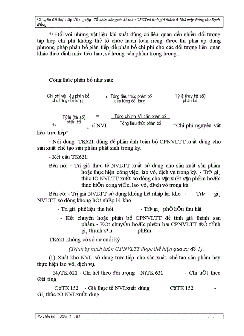 image for page Tổ chức công tác kế toán chi phí sản xuất và tính giá thành sản phẩm ở nhà máy đóng tàu Bạch Đằng 1