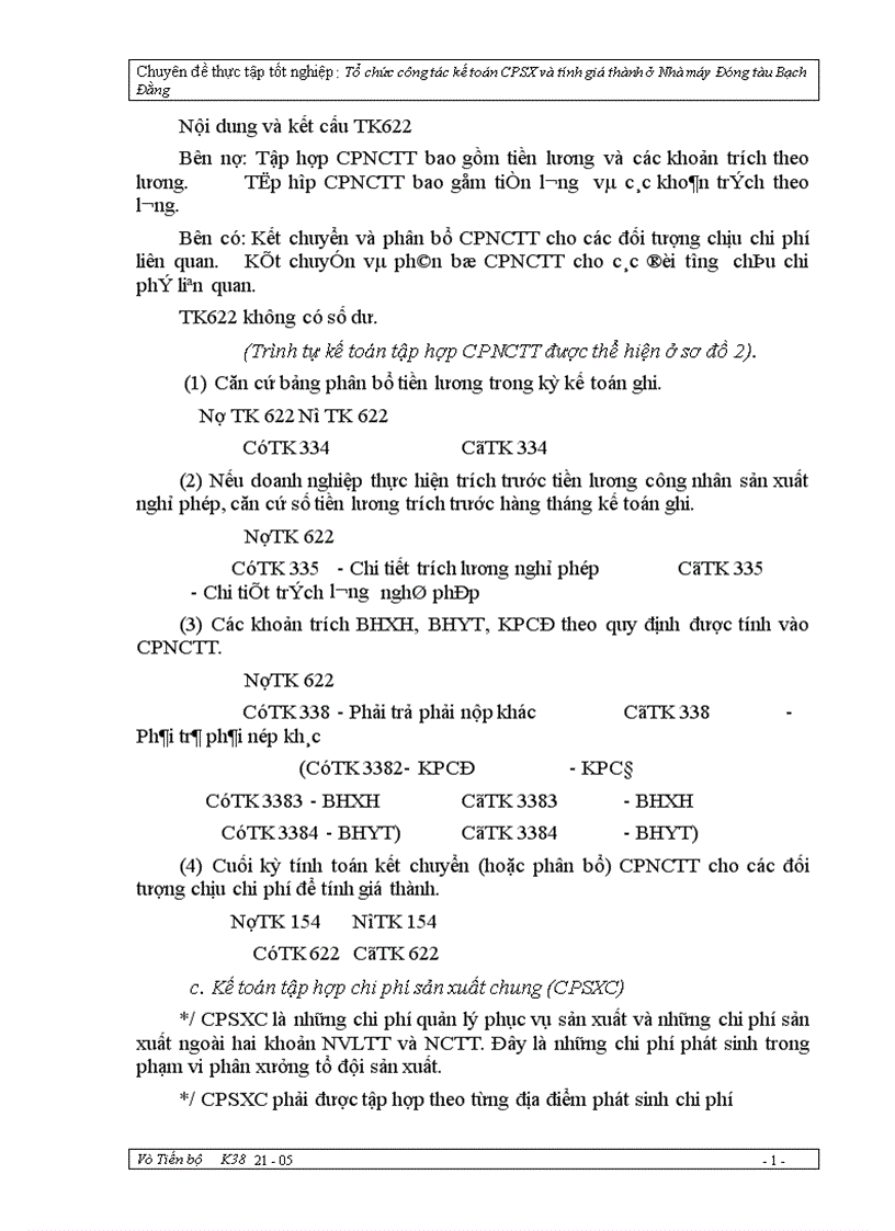 image for page Tổ chức công tác kế toán chi phí sản xuất và tính giá thành sản phẩm ở nhà máy đóng tàu Bạch Đằng 1