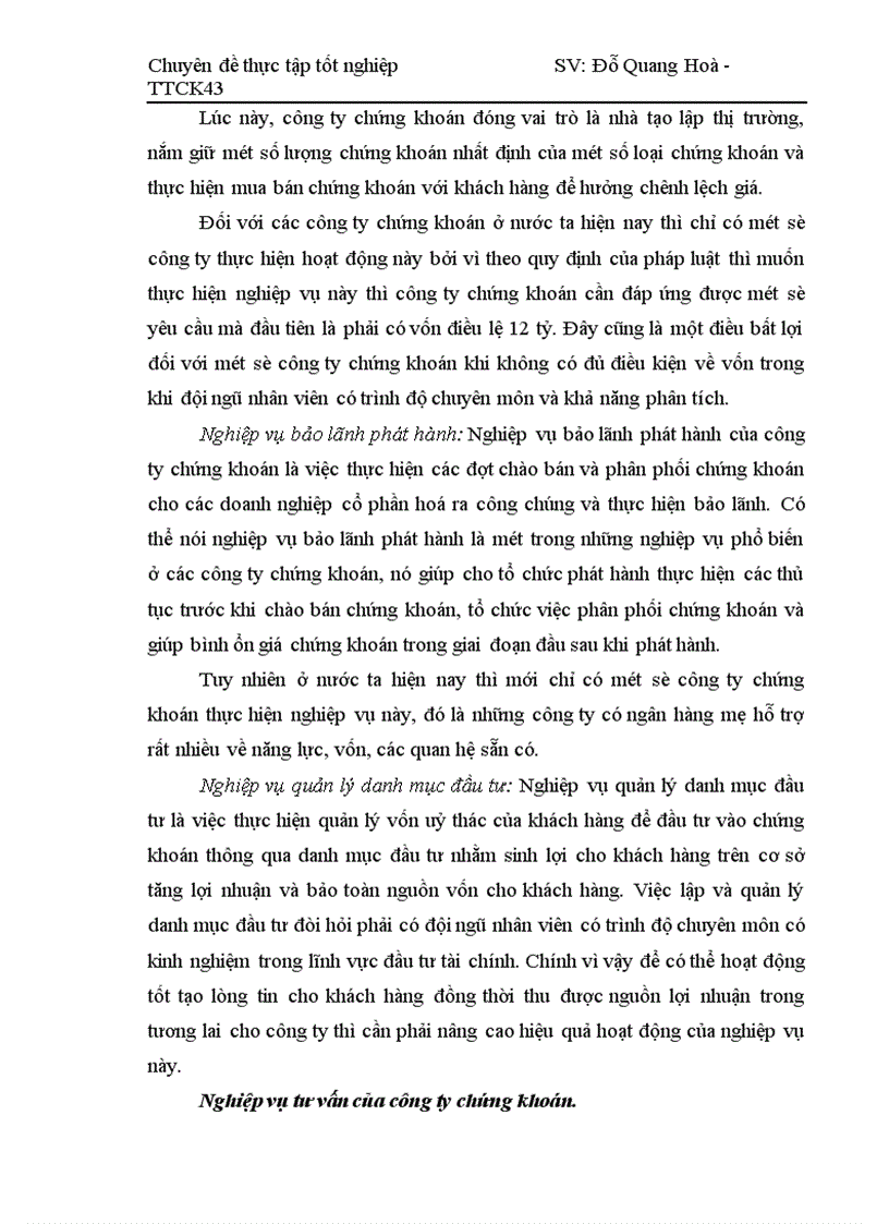 image for page Thực trạng tư vấn xác định giá trị doanh nghiệp tại công ty chứng khoán Mê Kông