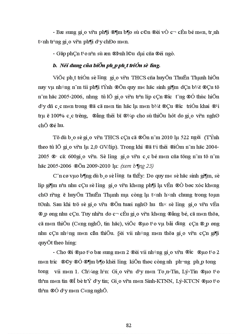 image for page Biện pháp phát triển đội ngũ giáo viên THCS huyện Thuận Thành tỉnh Bắc Ninh giai đoạn 2005 2010