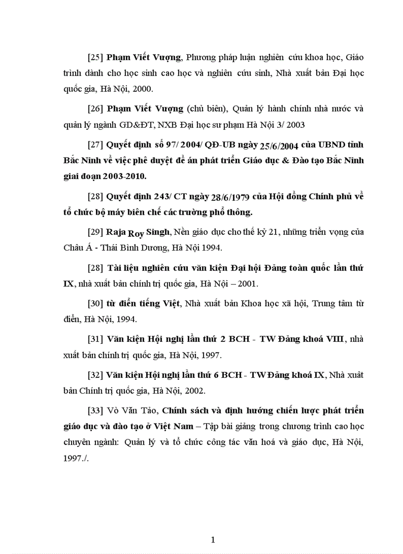 image for page Biện pháp phát triển đội ngũ giáo viên THCS huyện Thuận Thành tỉnh Bắc Ninh giai đoạn 2005 2010
