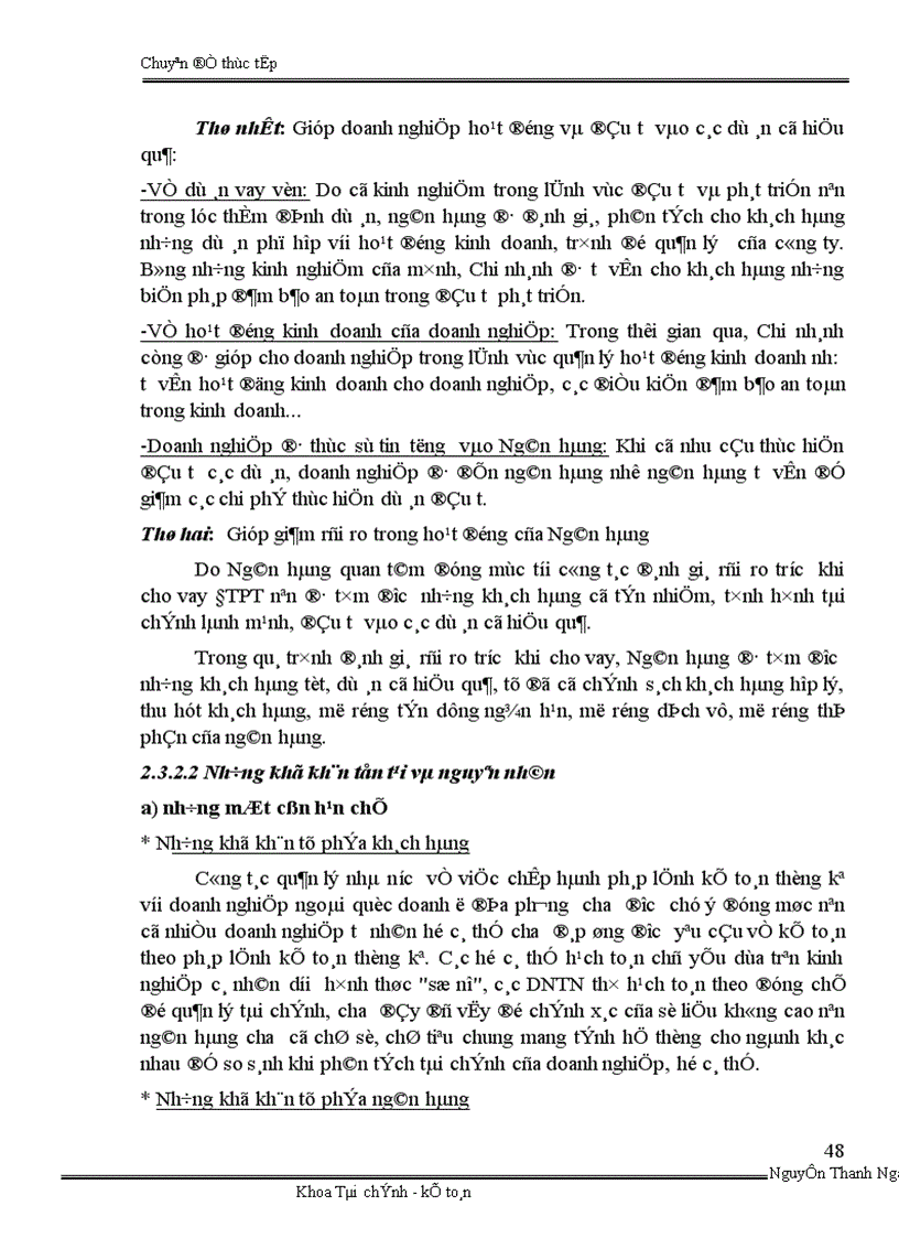 image for page Đánh giá rủi ro trước khi cho vay ĐTPT tại Chi nhánh ngân hàng ĐT PT Yên Bái 1