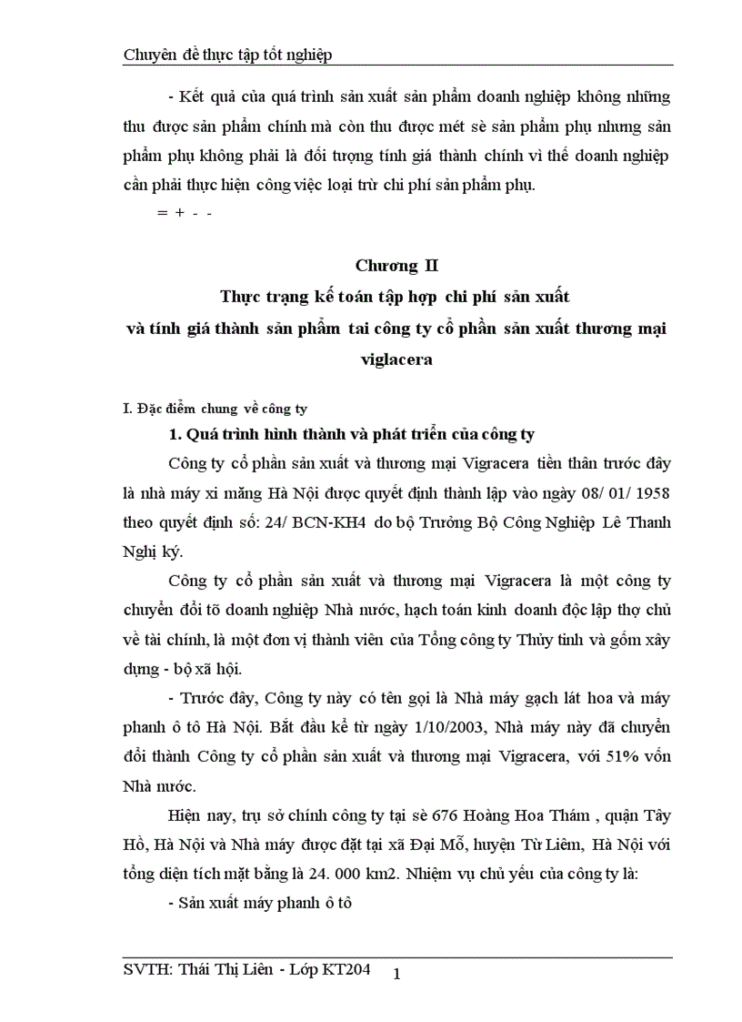 image for page Hoạch toán chi phí sản xuất và tính giá thành sản phẩm 1