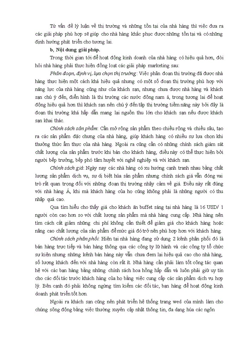 image for page Giải pháp Marketing nhằm thu hút khách hàng cho nhà hàng Á của khách sạn Lake Side Hà Nội