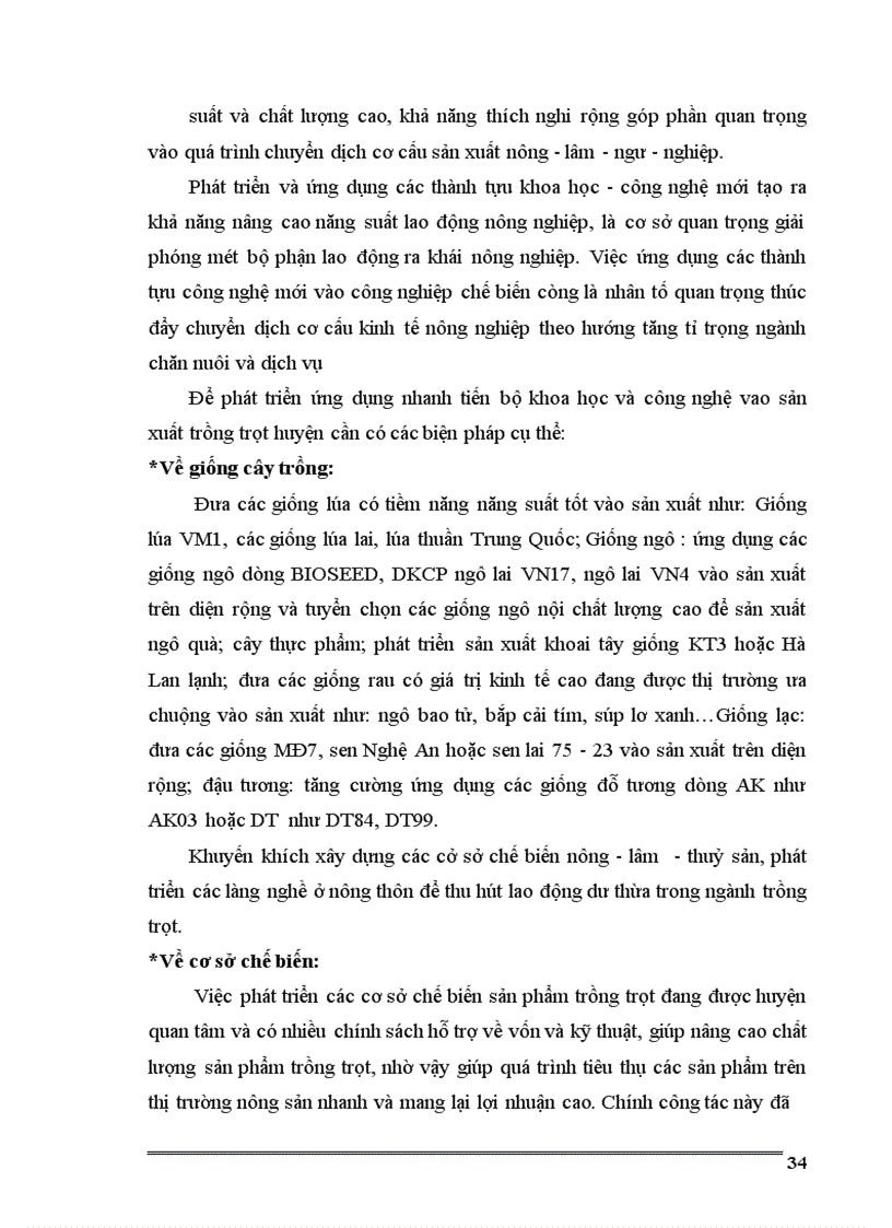 image for page Thực trạng chuyển dịch cơ cấu sản xuất ngành trồng trọt theo hướng sản xuất hàng hoá ở huyện sóc sơn hiện nay